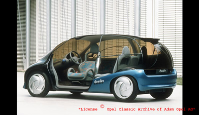OPEL TWIN Gasoline or Electric Propulsion Design Study 1992 4